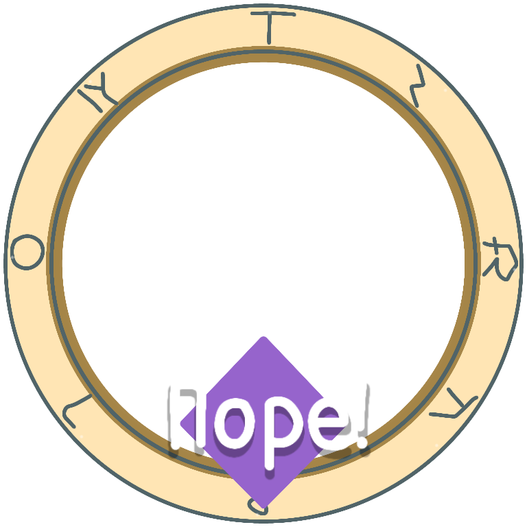 Wheel of Fortune Decoration
